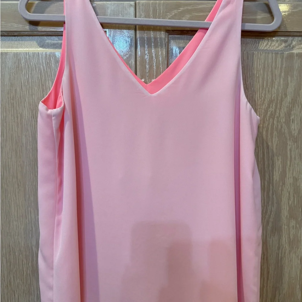 Lilly Pulitzer reversible tank size S. (Tag cut out for reversible) - Picture 2 of 5